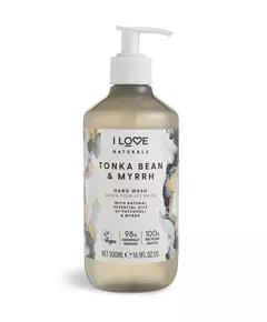 I Love Naturals Collection Tonka Bean & Myrrh Liquid Soap For Hands, 500 ml