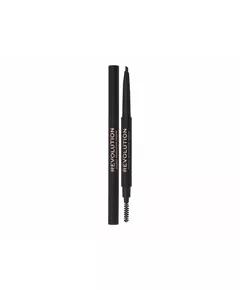Cremiger Augenbrauenstift mit Bürstchen Makeup Revolution Duo Brow Definer Dark Brown, 0,2 g