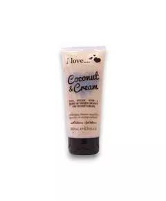 I Love Coconut & Cream Exfoliating Shower Gel, 200 ml