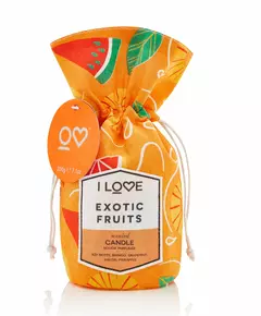 I Love Exotic Fruits Mango Grapefruit Mango Pineapple Scented Candle, 160 g