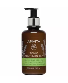 Apivita Tonic Mountain Tea Hydrating & Moisturising Körpermilch Tag & Nacht, 200 ml