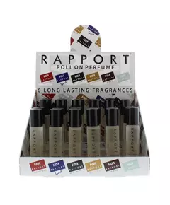 Set Eden Classic Rapport Silver Eau De Parfum For Men, 24 × 10 ml