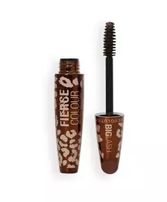 Wimperntusche Makeup Revolution Big Lash Fierce Volume Brown, 9 g