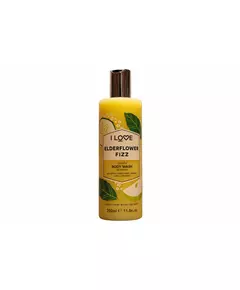 I Love Signature Collection Paraben-Free Cleansing Elderflower Fizz Body Wash, 360 ml