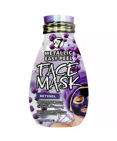 W7 Metallic Easy-Peel Retinol Peel-Off Mask Face, 10 g