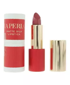 La Perla Matte Silk Matte Cream Lipstick 109 Rosewood Red, 3.5 g