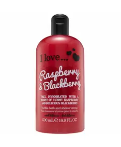 I Love Raspberry & Blackberry Body Wash, 500 ml