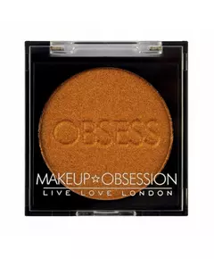 Makeup Revolution Obsession Lidschattenpuder E166 Goldküste, 2 g