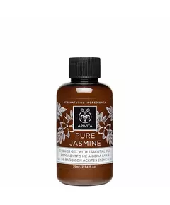 Apivita Pure Jasmine Duschgel, 75 ml