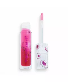 I Heart Revolution Tropical Auffüllen Lippenöl Granatapfel, 3,8 ml