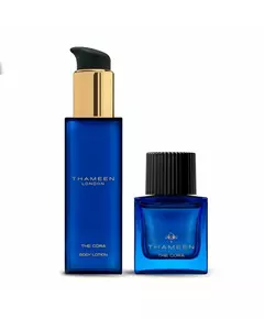 Set Thameen London: The Cora Extrait De Parfum Unisex 50 ml + The Cora Body Lotion Body, 50 ml