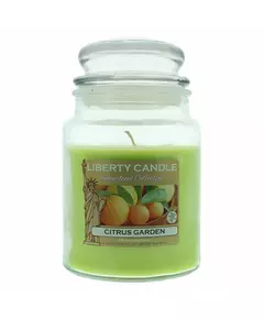 Liberty Candle Homestead Collection Citrus Garden Citrus Garden Scented Candle, 510 g