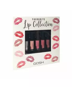 Set Gosh Favorite Lip Collection Liquid Lipstick, 5 pcs