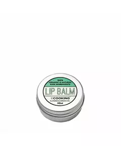 Ecooking Ecooking Huile d'argan biologique Hydratant Baume à lèvres Menthe, 15 ml