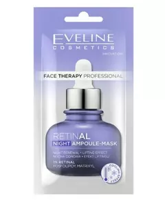 Eveline Cosmetics Therapy Professional Rétinal Levage Masque de nuit, 8 ml