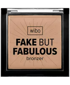Wibo Fake But Fabulous Matt Bronzer Kompaktpuder 02 Kastanie, 9 g