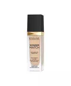 Eveline Cosmetics Wonder Match Skin Absolute Perfection Liquid Foundation 10 Light Vanilla, 30 ml