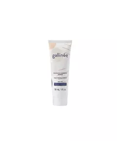 Gallinee Microbiome Skincare Präbiotika Raffination Peelingmaske Für das Gesicht, 30 ml