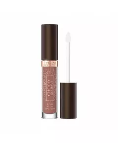 Eveline Cosmetics Choco Glamour Gloss à lèvres 01 Ruby Chocolate, 4,5 ml