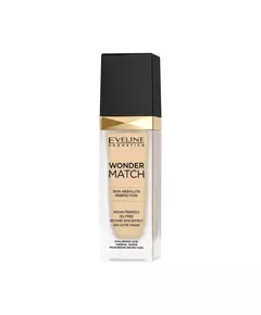 Eveline Cosmetics Wonder Match Skin Absolute Perfection Hydrating Liquid Foundation 05 Light Porcelain, 30 ml