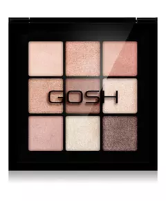 Gosh Eyedentity Eyeshadow Palette 001 Be Honest 9 Shades, 8 g