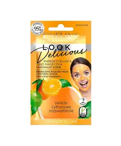 Eveline Cosmetics Look Delicious Erleuchtend Peelingmaske Wöchentlich Für das Gesicht, 10 ml