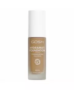 Gosh Hydramatt Matte Liquid Foundation 014Y Dark SPF15, 30 ml