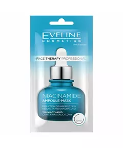 Eveline Cosmetics Therapy Professional Niacinamid Gegen Unreinheiten Crememaske Für das Gesicht, 8 ml