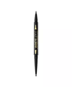 Eveline Cosmetics Variete Double terminaison Eyeliner en gel Ultra Black