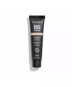 Gosh BB CREAM foundation primer moisturizer #02-beige, 30 ml