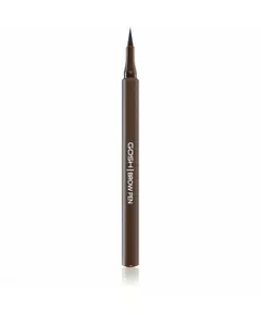Gosh Brow Pen Microblading Eyebrow Liquid Liner Dark Brown, 1.1 ml