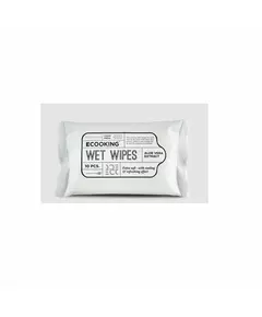 Ecooking Ecooking Extrait d'Aloe vera Lingettes nettoyantes Pour le visage, 10 pièces
