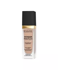 Eveline Cosmetics Wonder Match Skin Absolute Perfection Oil-Free Liquid Foundation 15 Natural, 30 ml