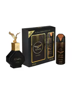 Set Nabeel: Fulad Eau De Parfum For Men 100 ml + Fulad Deodorant Spray For Men, 100 ml