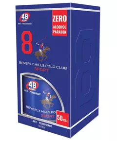 Beverly Hills Polo Club Sport Déodorant roll-on Pour hommes, 50 ml
