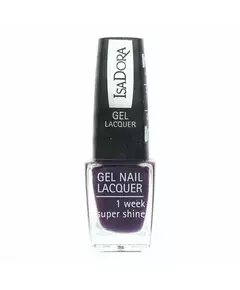 IsaDora Gel Lacquer Glossy Nail Polish 247 Purple Passion, 6 ml