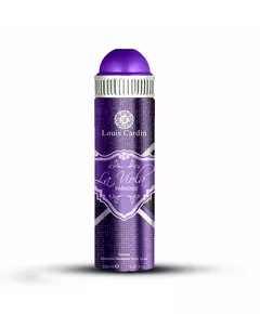 Louis Cardin La Viola Paradise Déodorant en spray Pour les femmes, 200 ml