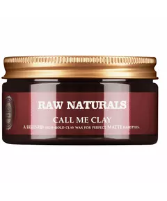 Raw Naturals Call Me Clay Hair Styling Clay 7/10, 100 ml