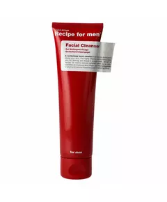 Recipe For Men Facial Cleanser Revitalisation Gel nettoyant Pour le visage, 100 ml