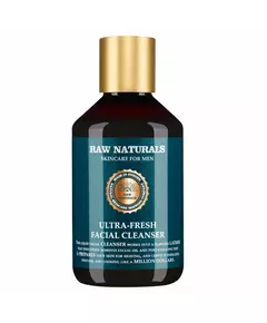Raw Naturals Ultra-Fresh Facial Cleanser Energizing Cleansing Gel For Face, 250 ml