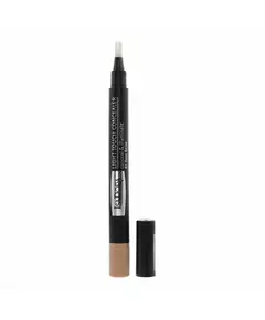 IsaDora Light Touch Paraben Free Brightening Effect Liquid Concealer 81 Rose Beige, 2.2 g