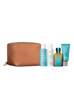 Set Moroccanoil: Repair Paraben-Free Hair Shampoo For Moisturizing 70 ml + Repair Paraben-Free Hair Conditioner For Moisturizing 70 ml + Hydration Hair Oil Treatment Hydrating 25 ml + Fragrance Originale Hyaluronic Acid Nourishing Hand Cream, 70 ml