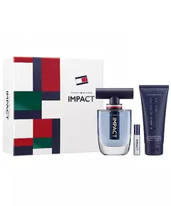 Impact Gift set EDT 100 ml, shower gel 100 ml and miniature EDT, 100 ml
