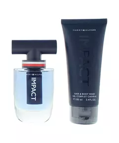 Set Tommy Hilfiger: Impact Eau De Toilette For Men 50 ml + Impact Shower Gel Body, 50 ml