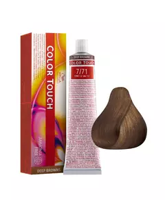 Wella Professionals Color Touch Sans ammoniaque Teinture capillaire semi-permanente 7/71, 60 ml