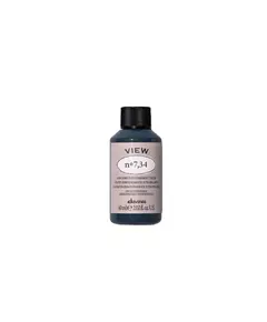 Davines View Demi-Permanent Hair Dye 7.34, 60 ml