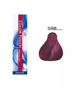 Wella Professionals Color Touch Special Mix Sans ammoniaque Teinture capillaire semi-permanente 0/68 Violet Blue, 60 ml