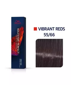 Wella Professionals Koleston Perfect Teinture permanente pour cheveux 55/66 Light Chestnut Deep Violet Intense, 60 ml
