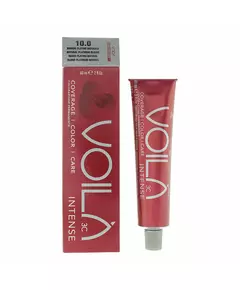 Intercosmo Voila 3C Intense Permanente Haarfarbe 10.0 Natural Platinum Blonde, 60 ml