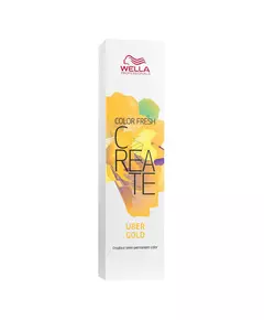 Wella Professionals Color Fresh Create Sans ammoniaque Teinture capillaire semi-permanente Uber Gold, 60 ml